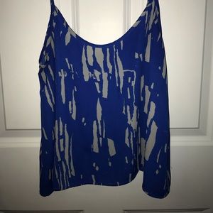 Aqua dressy tank top